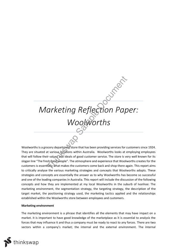 Papers about marketing