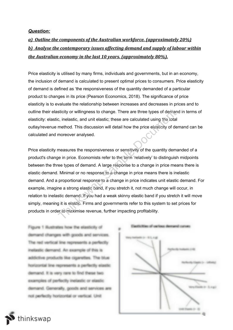 economics model essays pdf