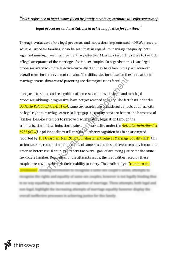 Persuasive research essay same sex marriages