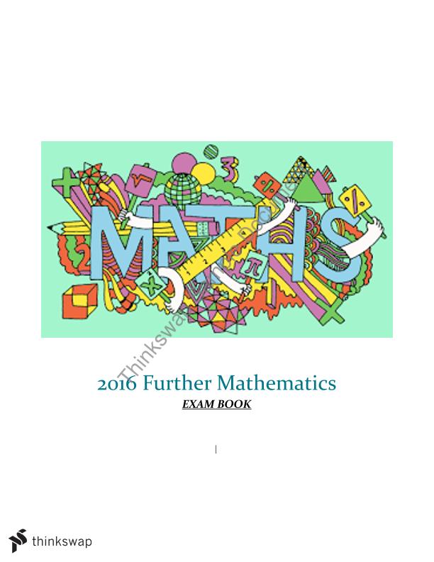 Units 3/4 Further Mathematics Exam Book | Further Mathematics - Year 12 Sns-Brigh10