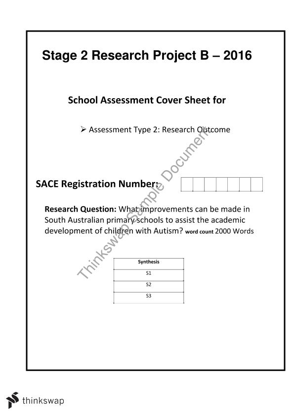 research projects on primary education