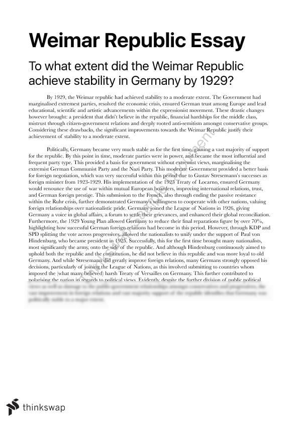 short german essay