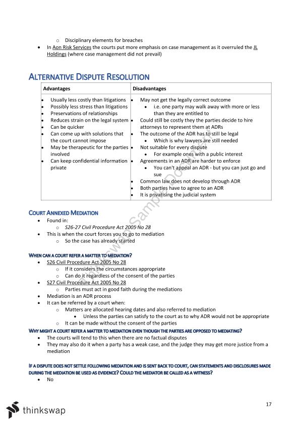 CCP Full Study Notes | LAWS1014 - Civil and Criminal Procedure - USYD Sns-Brigh10