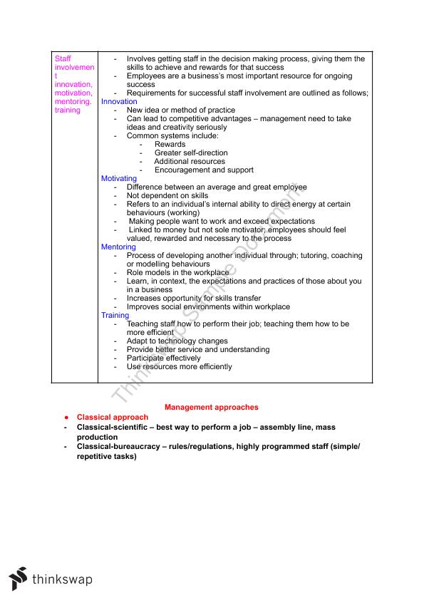 Business Studies Year 11 Notes Business Studies Year