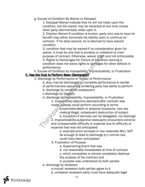 Contract law test