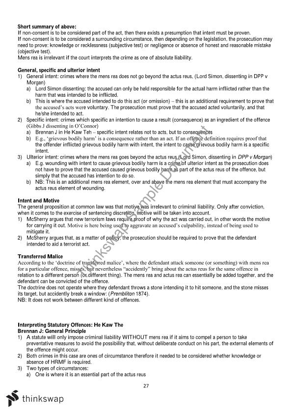 CCP Exam Note | JURD7121 - Crime and the Criminal Process - UNSW Sns-Brigh10