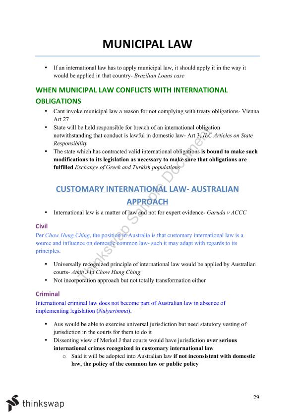 international business law syllabus