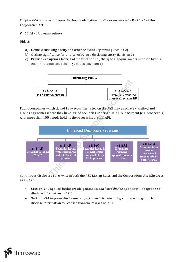 Applied Company Law Notes | 79014 - Applied Company Law ...