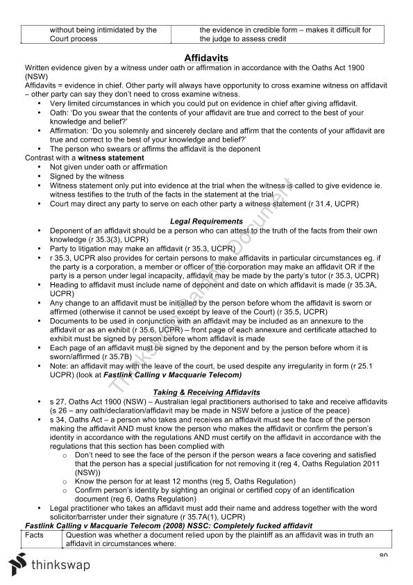 RCD Final Exam Notes | LAWS2371 - Resolving Civil Disputes - UNSW Sns-Brigh10