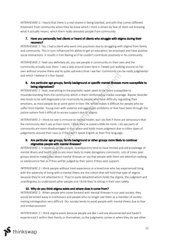 CAFS IRP - How Does Stigma Affect the Wellbeing of Adolescence Managing ...