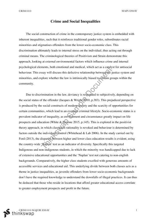 social justice and social inequality essay