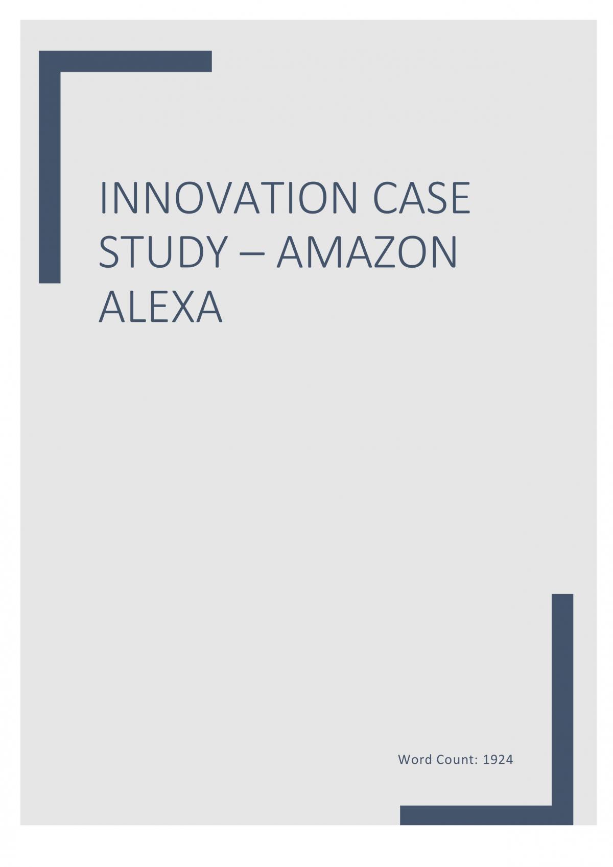innovation case study paper