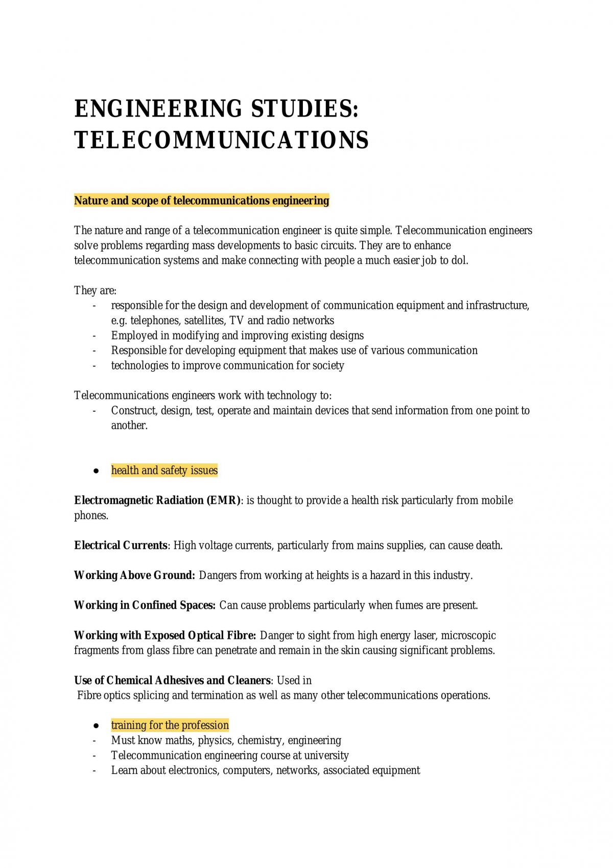 research topics telecommunications engineering