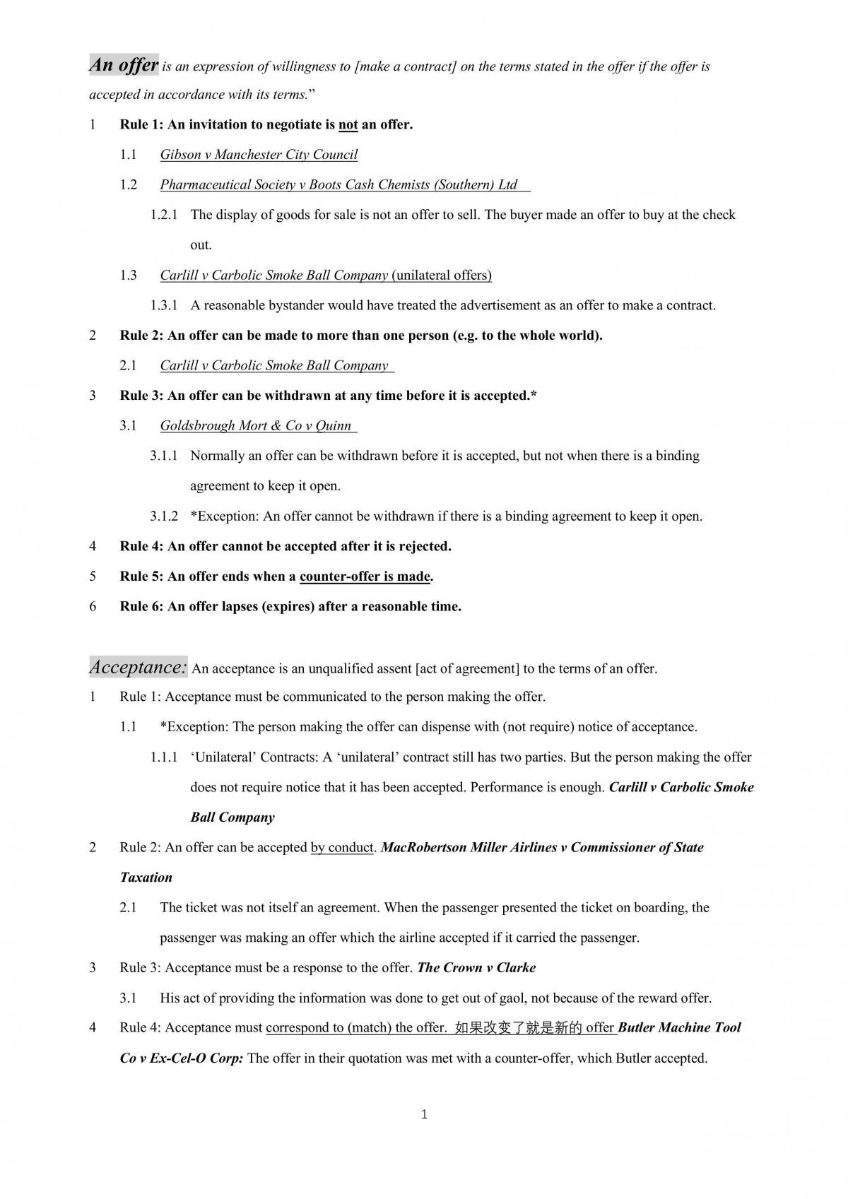 Principles of Private Law Notes | JURD7150 - Principles of Private Law ...