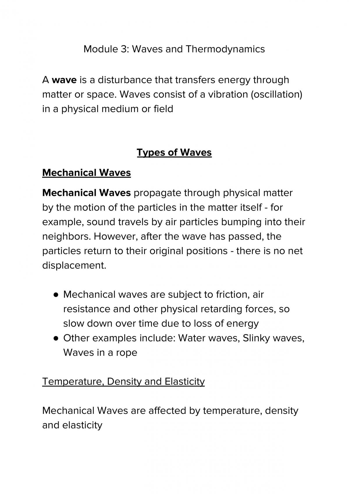 Physics Module 3 Waves And Thermodynamics Physics Year 11 Hsc Thinkswap 6730