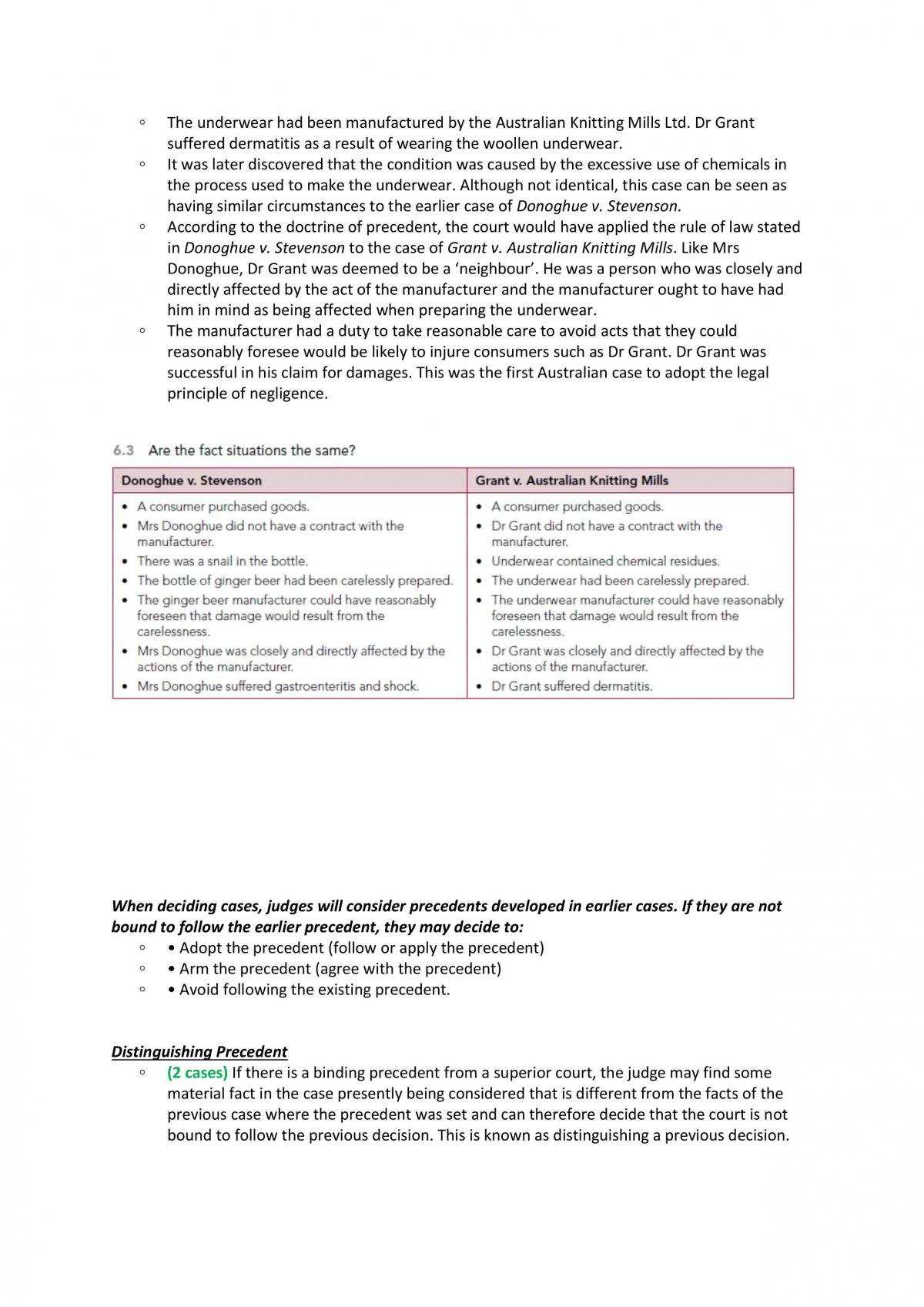 Unit 4 AOS 2 Notes | Legal Studies - Year 12 VCE | Thinkswap