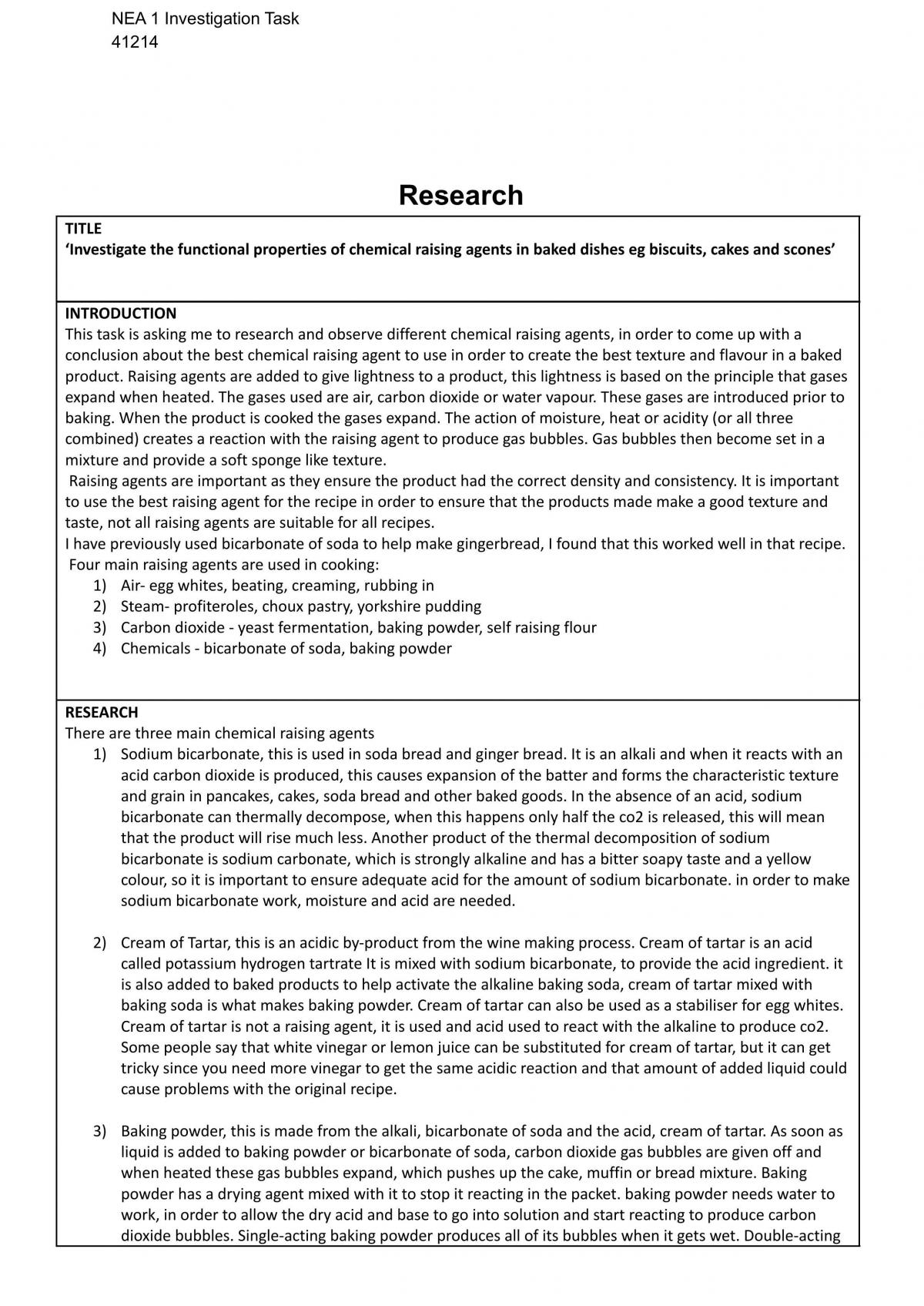 nea-1-task-food-preparation-and-nutrition-gcse-aqa-thinkswap