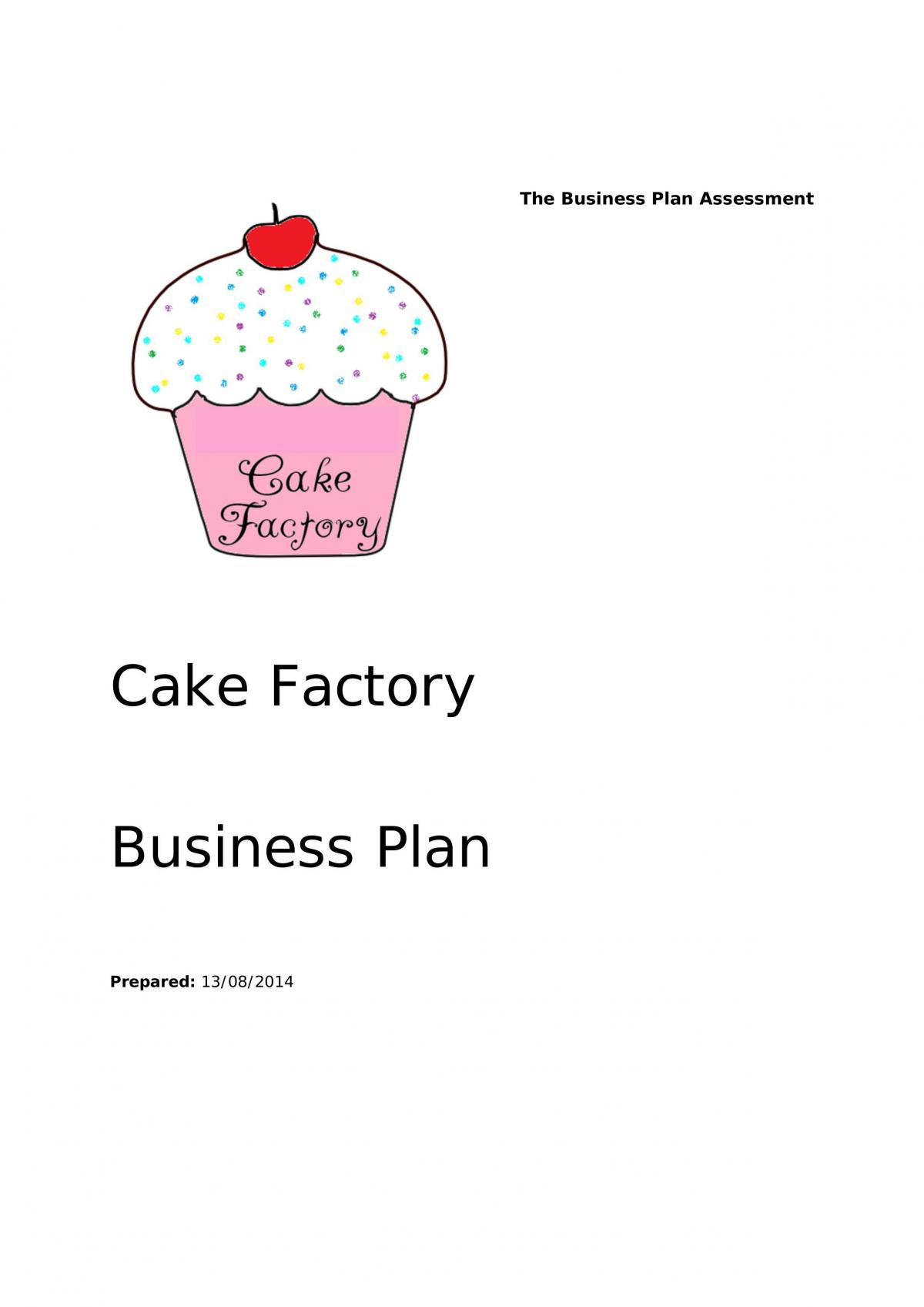 SOLUTION: Yema cake business plan in entrepreneurship - Studypool