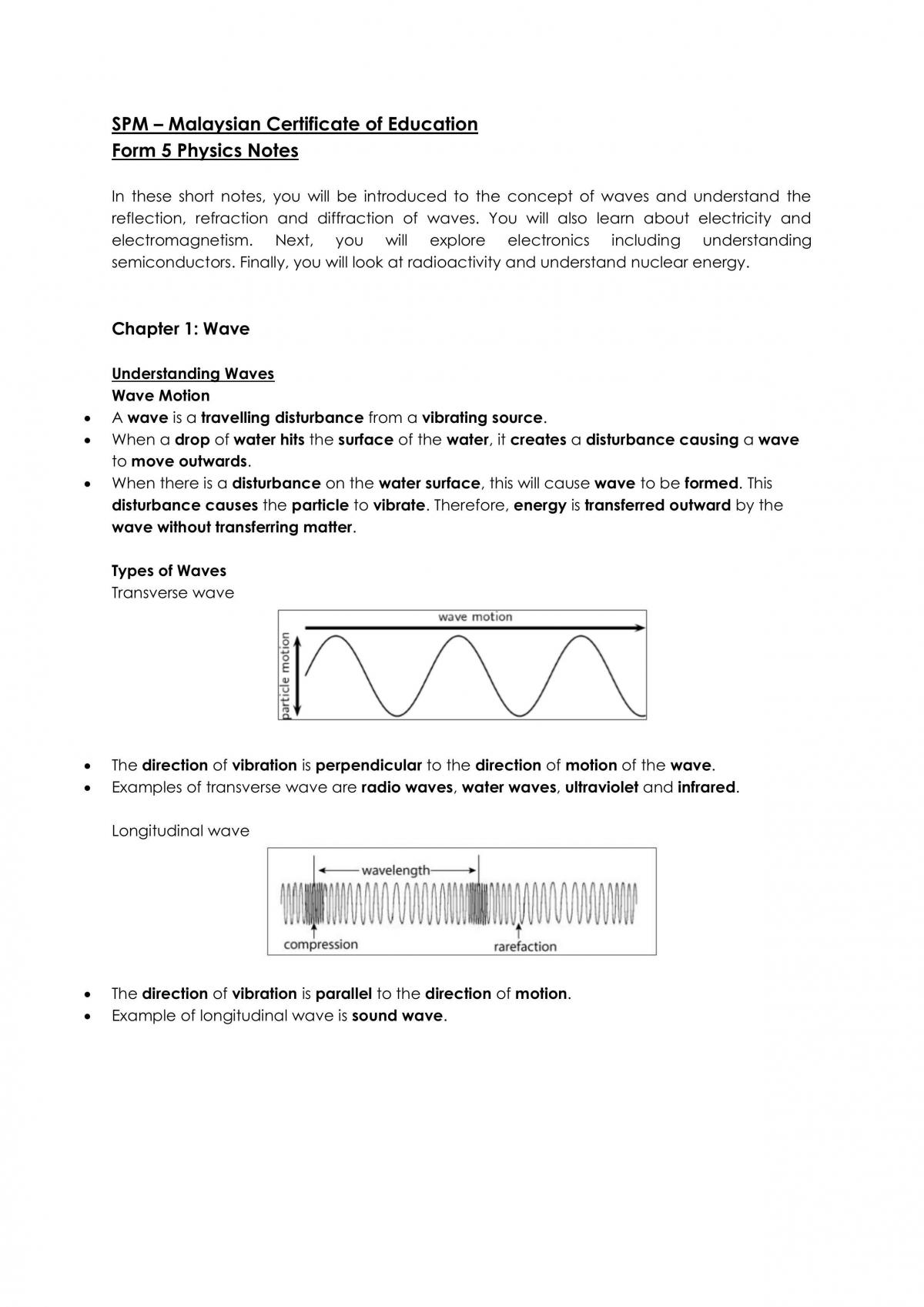 physics form 5 essay questions