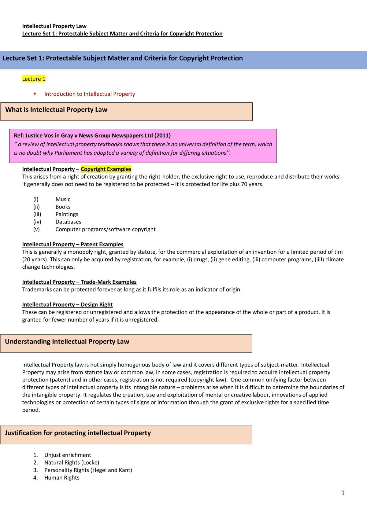 practical law ip assignment