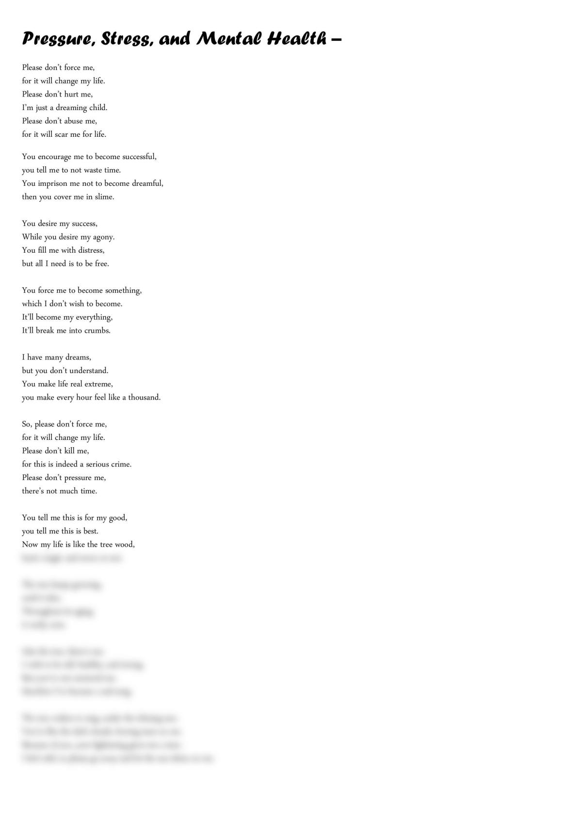 slam poem assignment