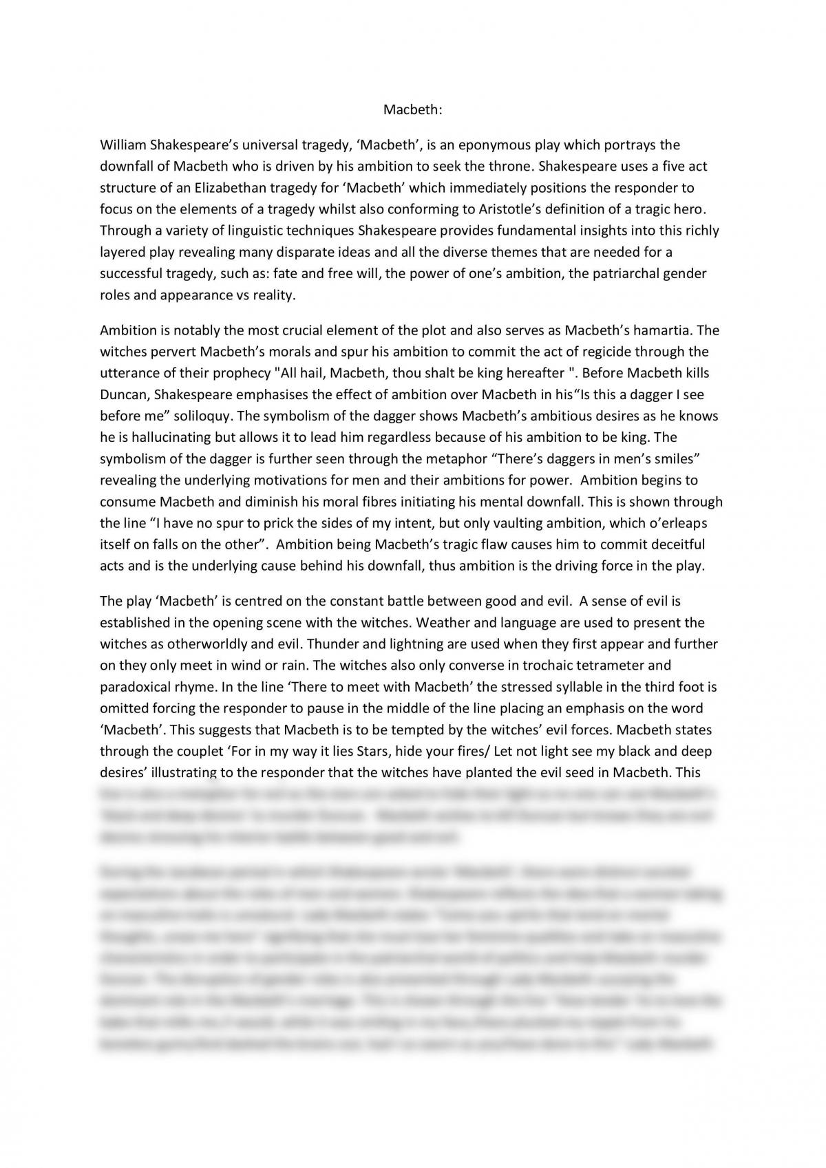 macbeth essay topics pdf