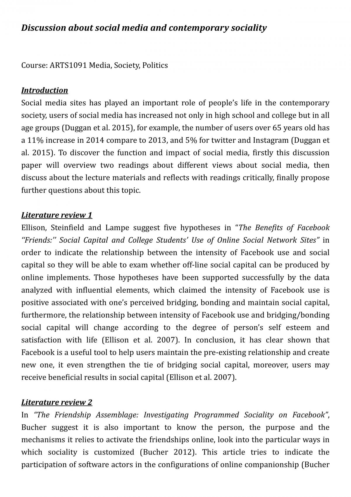 Discussion Paper Template Word