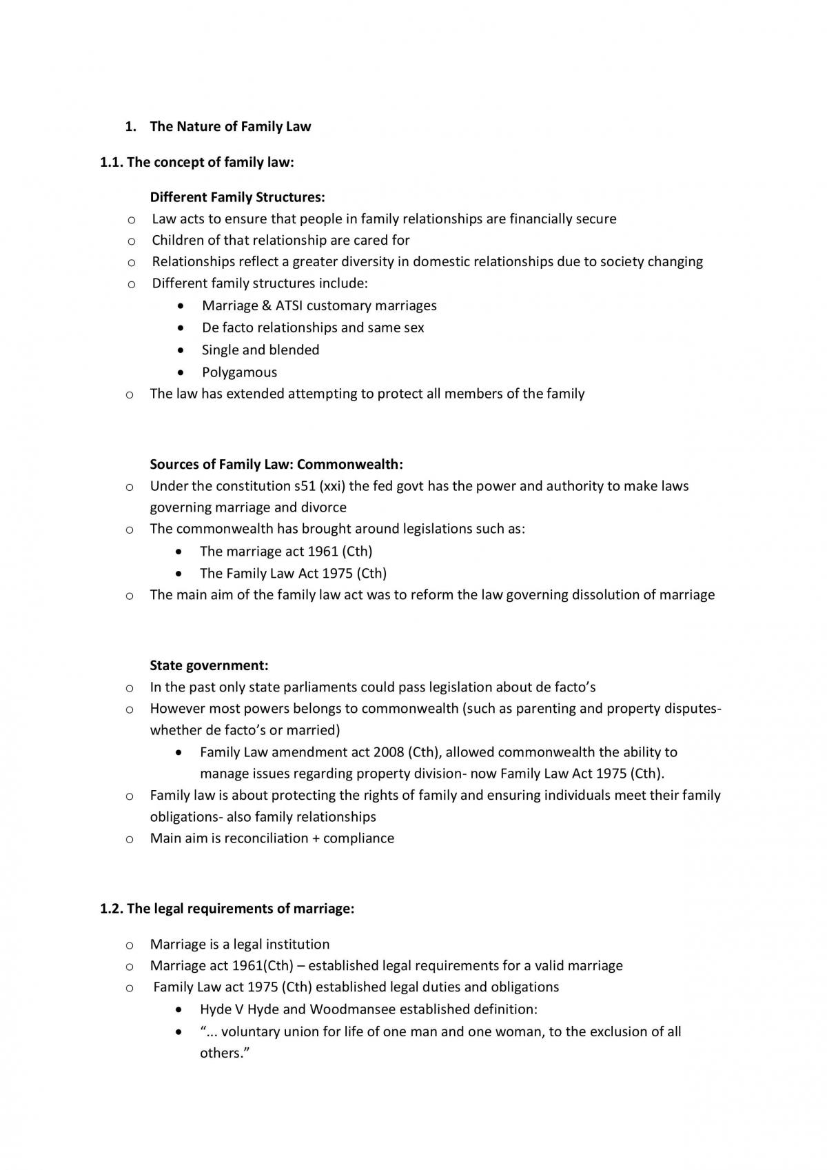 family-law-hsc-notes-legal-studies-year-12-hsc-thinkswap