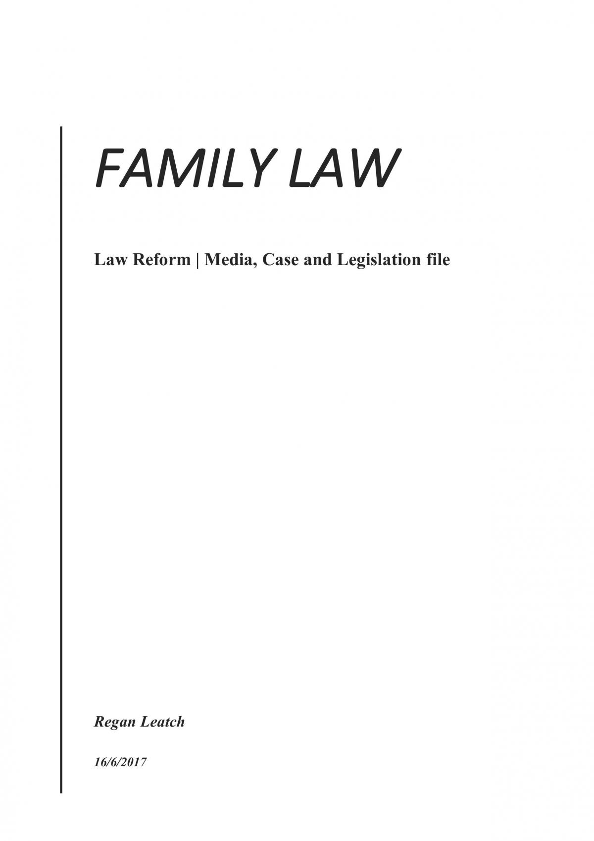 family law case study