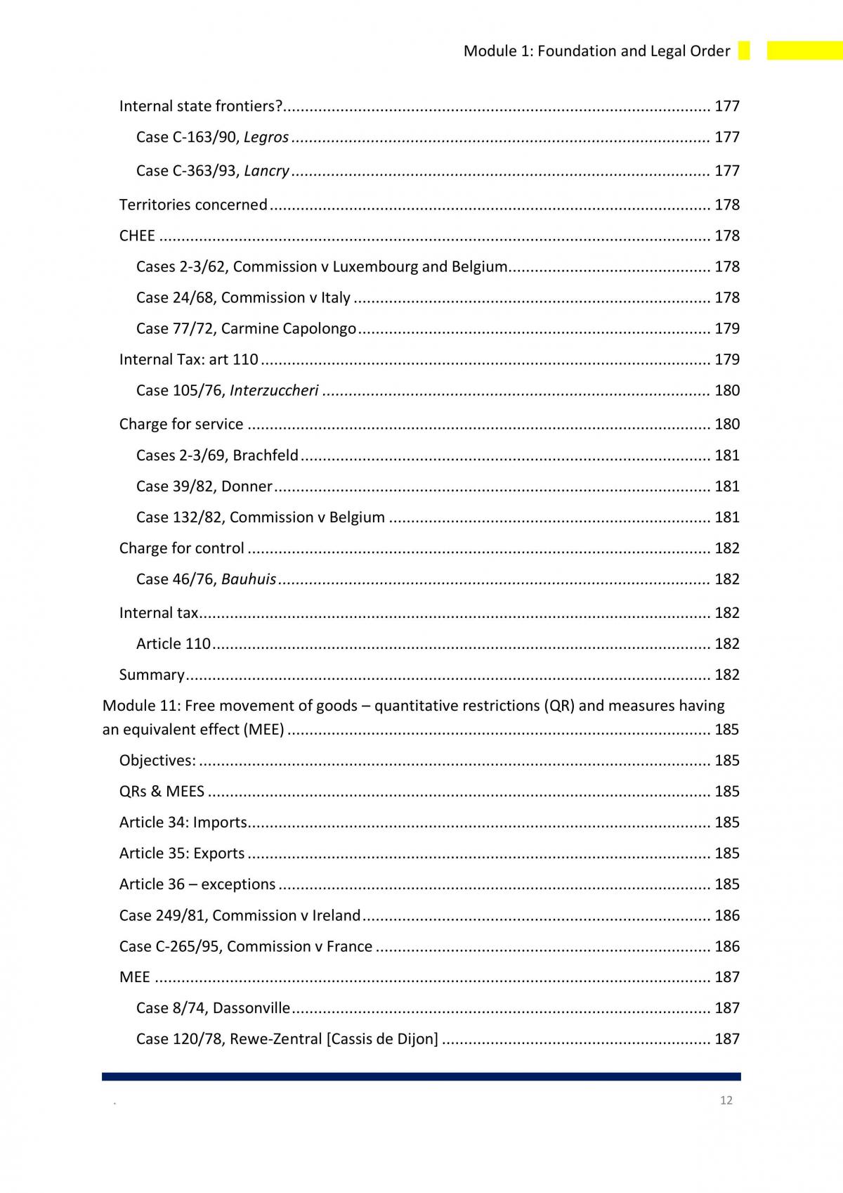 European Union Law Full Course Notes LAWPUBL 445 European