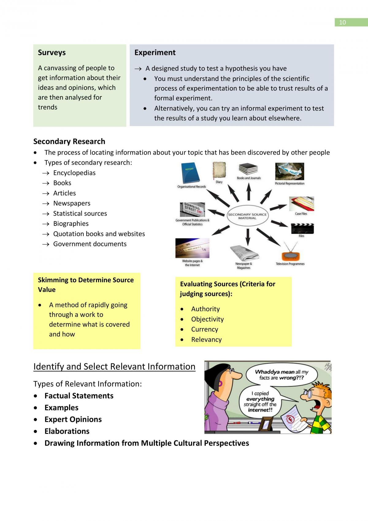 writing and presentation skills notes pdf