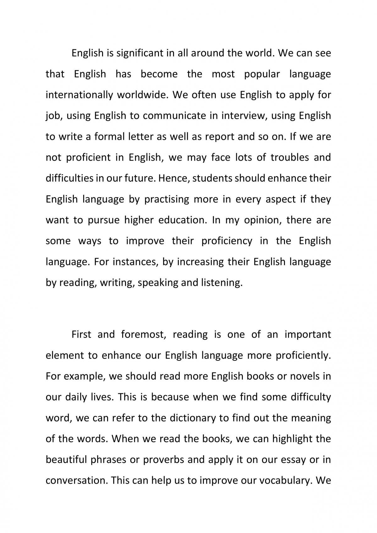strategies for enhancing language proficiency essay
