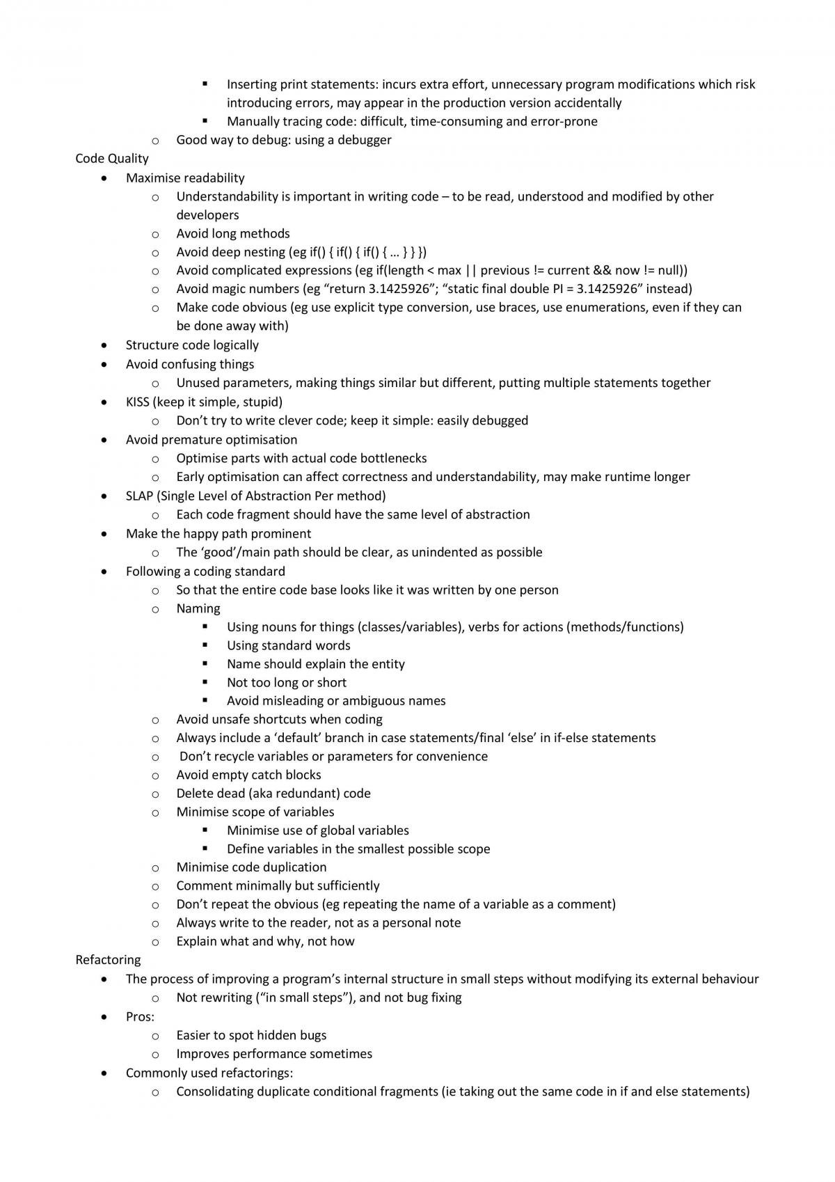 CS2113 Study notes | CS2113 - Software Engineering & Object-Oriented ...