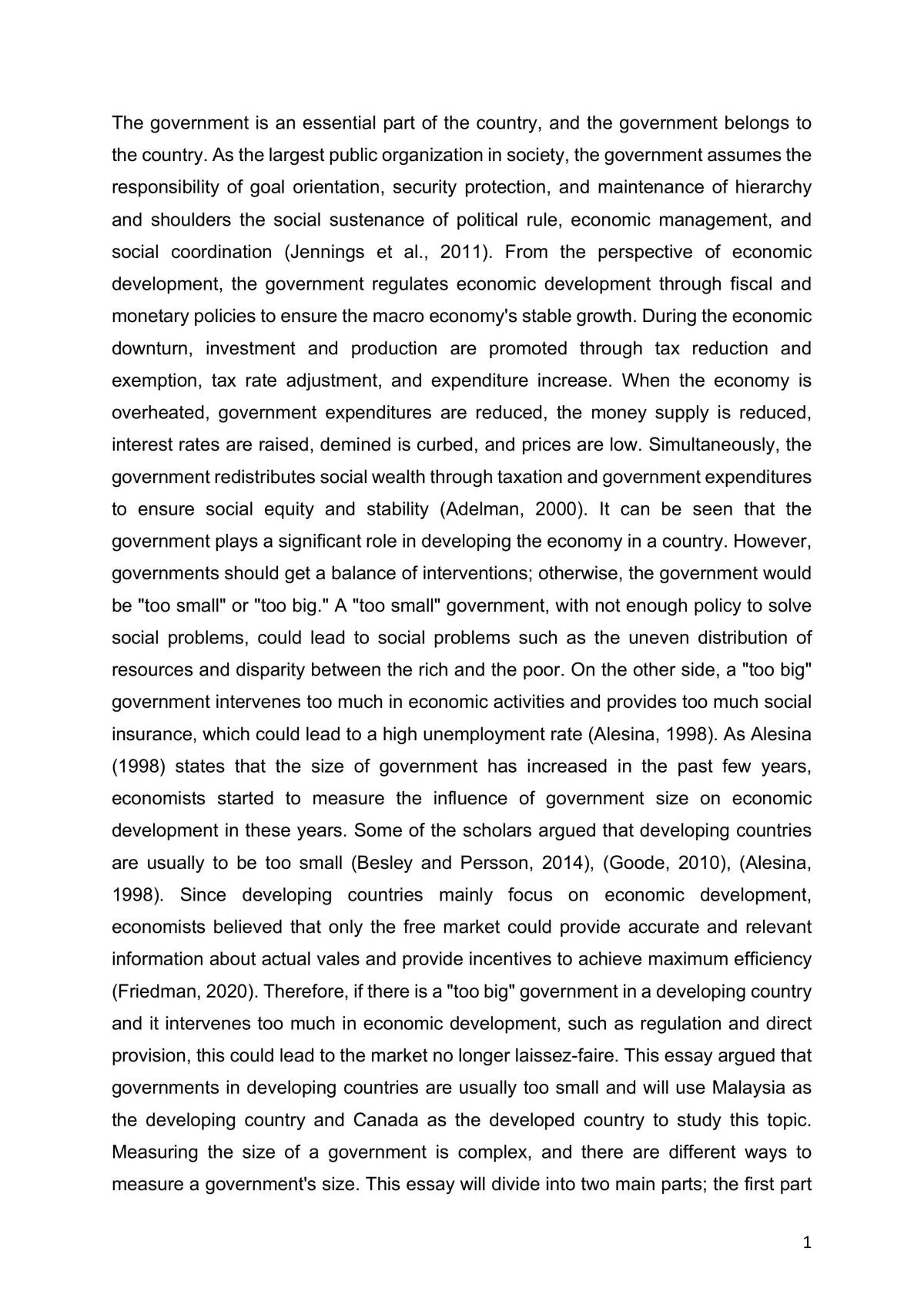 economics grade 12 public sector essay