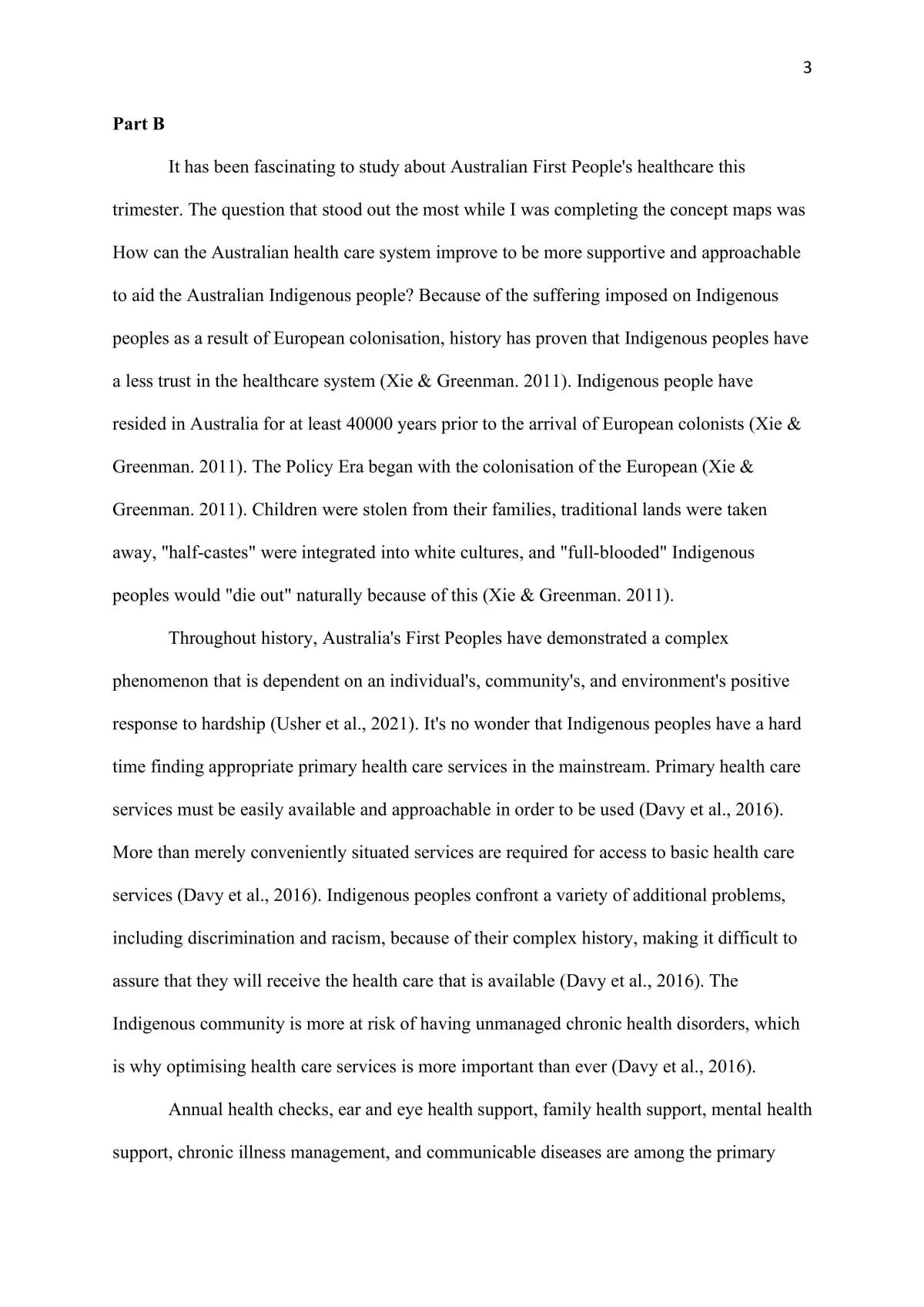 3121med critical reflective essay