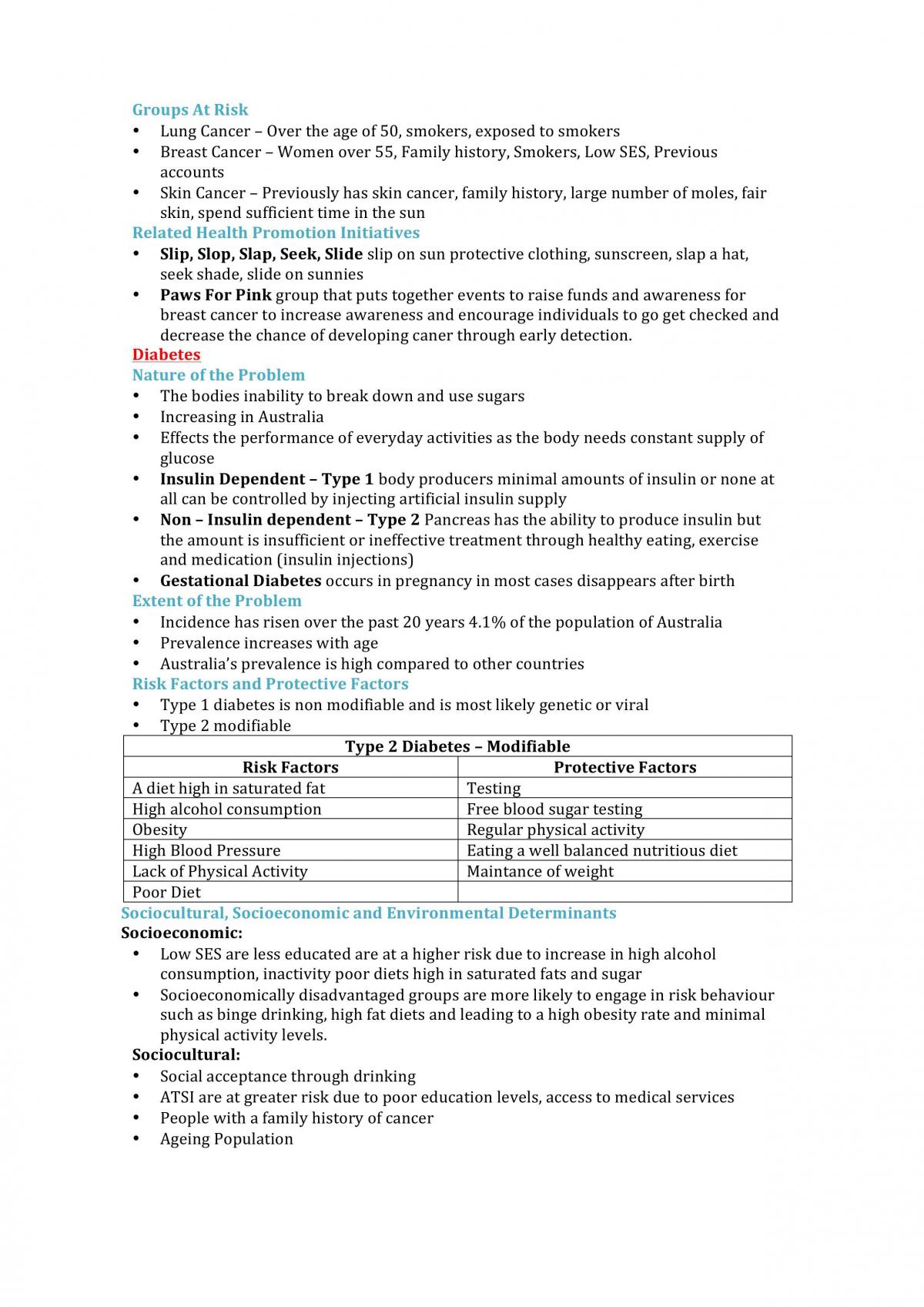 HSC PDHPE Core 1 Full Syllabus Notes | Personal Development, Health and ...