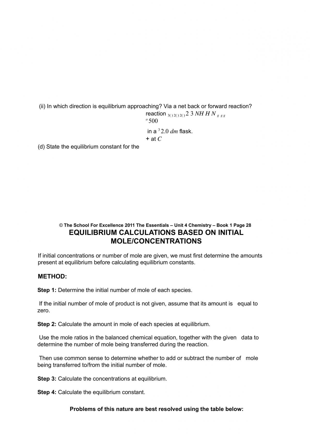 Module 5 Chemistry  Chemistry  Year 12 HSC  Thinkswap