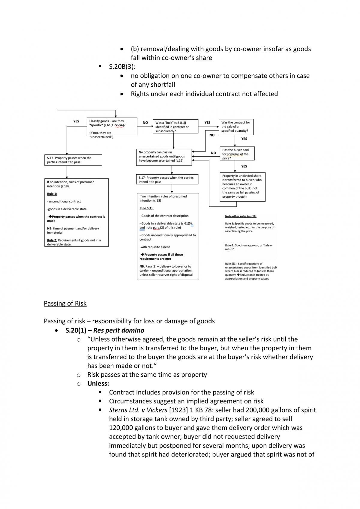 Foundations of Commercial Law Study Notes LA372 Foundations of