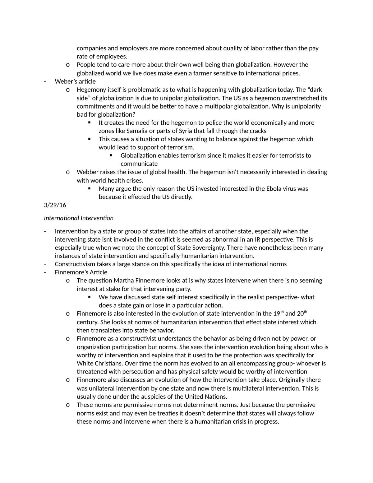 introduction-to-international-relations-notes-ats1873-introduction