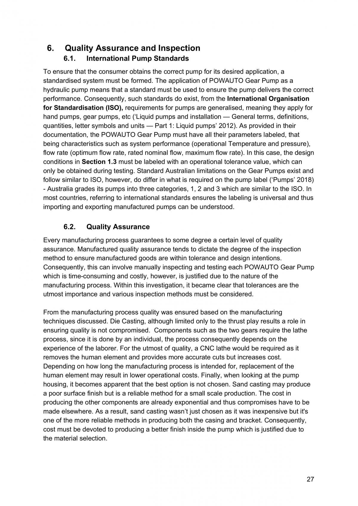 research paper on gear pump